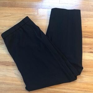 SagHarbor Stretch Novelty Black Pants Average Length